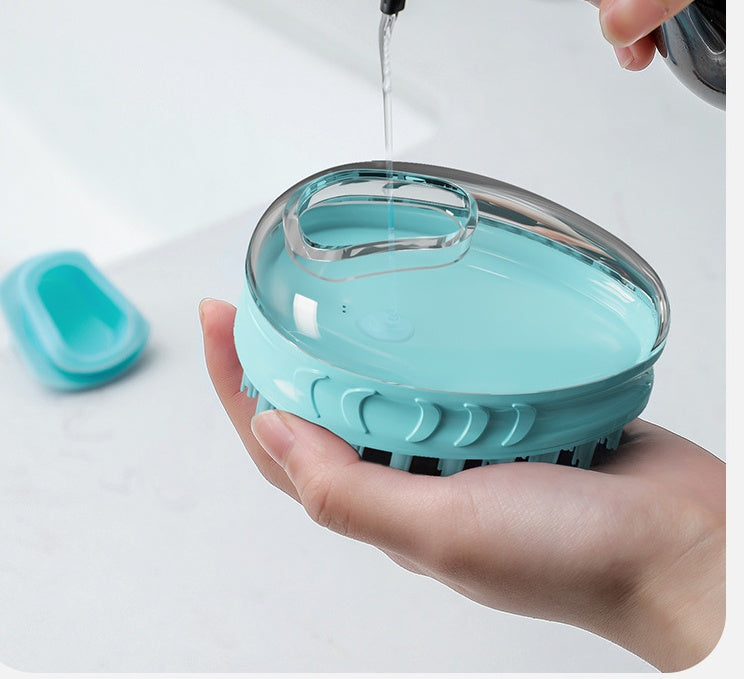 Pet Bath Rub Massage Brush