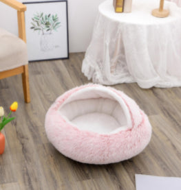 2 In 1 Dog And Cat Pet Winter Bed
