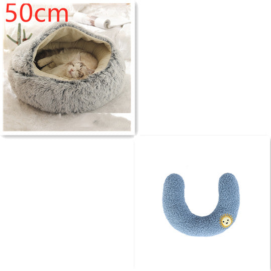 2 In 1 Dog And Cat Pet Winter Bed