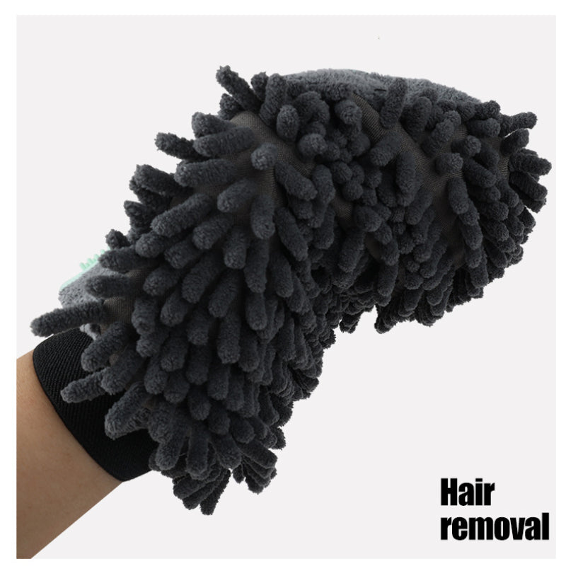 Pet 2-in-1 Grooming Bathing Glove