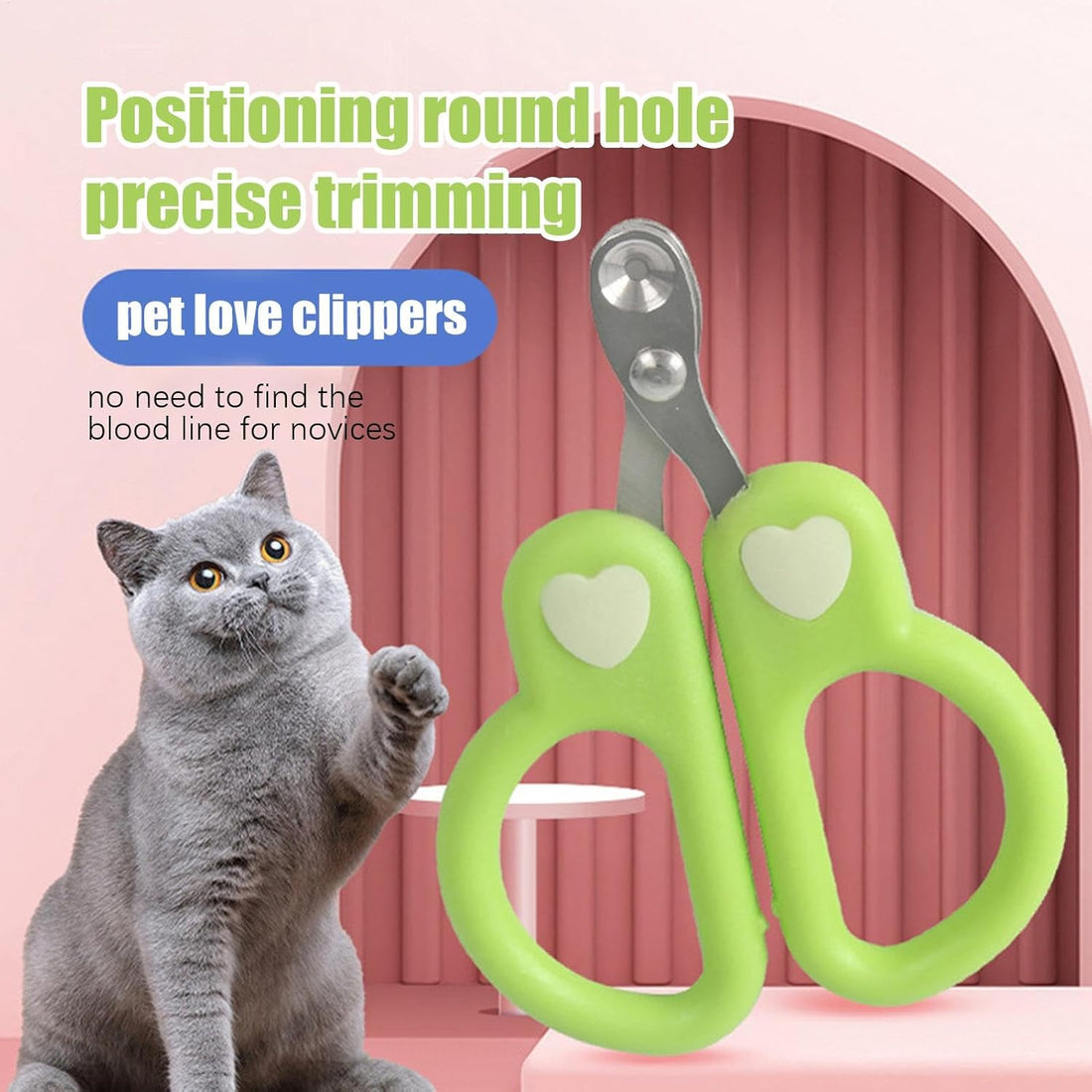Portable Cat Clippers Paw Trimmer